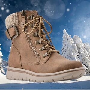 Cliffs by WHITE MOUNTAIN Tan Ankle Boots Like New Condition! Size 9